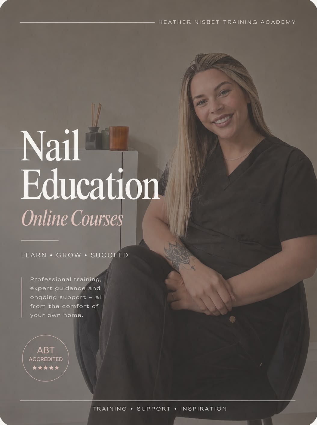 Heather Nisbet Training Academy — online nail education courses